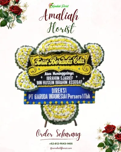 Papan Bunga Duka di Rawa Arum