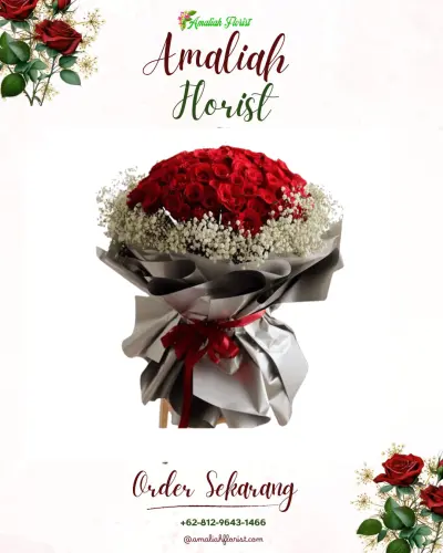 Buket Bunga di Rawa Arum