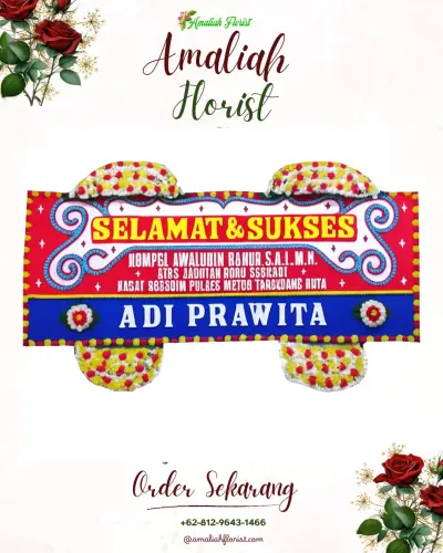 Karangan Bunga Ucapan Selamat di Rawa Arum